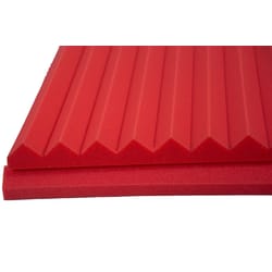 Pannello Fonoassorbente Monopiramide 4cm D35 Rosso