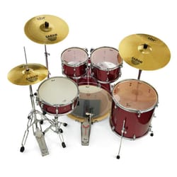 Pearl Export Black Cherry Glitter Exx725SBR/C704 + Set Piatti SBR
