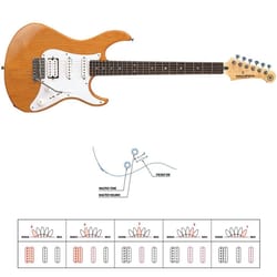 YAMAHA Pacifica 112J Yellow Natural Satin 