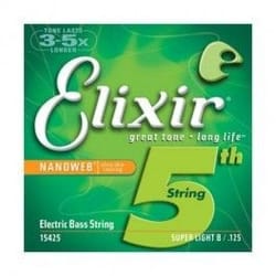 Elixir 15430 NANOWEB 5TH LIGHT B BASS