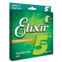 Elixir 15430 NANOWEB 5TH LIGHT B BASS