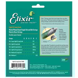 Elixir 15430 NANOWEB 5TH LIGHT B BASS
