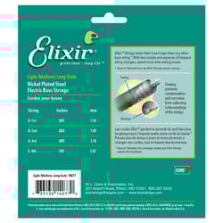 Elixir 14077 NANOWEB LIGHT-MEDIUM BASS