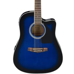 Ibanez PF15ECE TBS Transparent Blue Sunburst