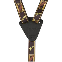 Fender Ukulele Strap Black/Yellow/Brown