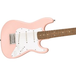 Fender Mini Stratocaster Laurel Fingerboard Shell Pink
