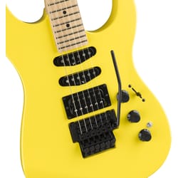 Fender Limited Edition HM Stratocaster Maple Fingerboard Frozen Yellow