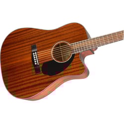 Fender CD-60SCE All-Mahogany Dreadnought  Walnut Fingerboard