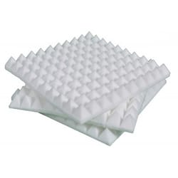 Pannello Fonoassorbente Piramidale 6cm D21 Bianco