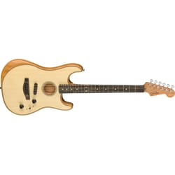 Fender American Acoustasonic Stratocaster Natural con Bag