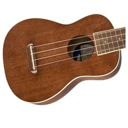 Fender Seaside Soprano Ukulele Natural Kit