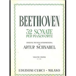 CURCI BEETHOVEN 32 SONATE...