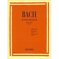 BACH RICORDI SUITES INGLESI
