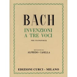 BACH INVENZIONI A TRE VOCI