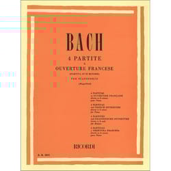 BACH 4 PARTITE E OUVERTURE...