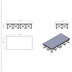 Supporto Sagitter MODRS2H40