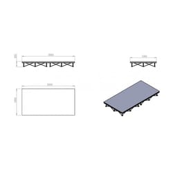 Sagitter Struttura Reticolare MODRS2H20BK Black