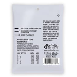 Martin MA175 Custom Light BRZ