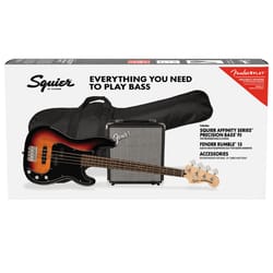Fender Affinity Series Precision Bass Pj Pack 3-Color Sunburst