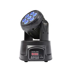 BEAMZ MHL74BK MINI MOVING HEAD WASH 7X10W LED
