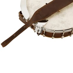 Fender Paramount Banjo Leather Strap Brown