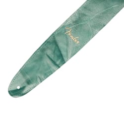 Fender Tye Dye Leather Straps Sage Green