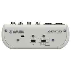 Yamaha AG06MK2 White