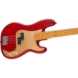 Fender Squier 40Th Anniversary Precision Bass Vintage Edition MN AHW Satin Dakota Red