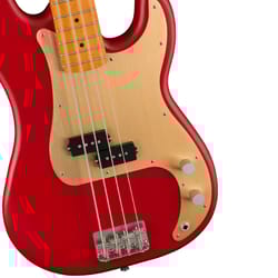 Fender Squier 40Th Anniversary Precision Bass Vintage Edition MN AHW Satin Dakota Red
