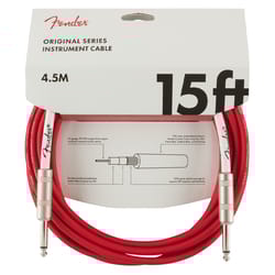 Fender Original Series Instrument Cable Fiesta Red