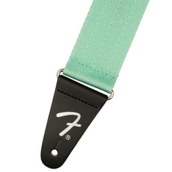 Fender American Professional Seat Belt Strap Mystic Surf Green