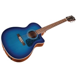 Guild IT OM-240CE Dark Blue Burst