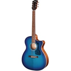 Guild IT OM-240CE Dark Blue Burst
