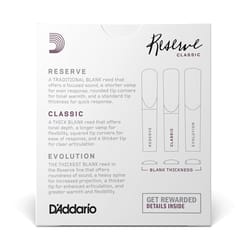 D'addario Reserve 3.0 Clarinetto Bb