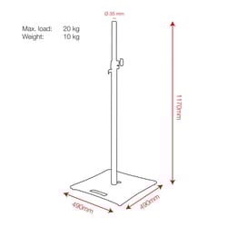 Showgear Stand Per Altoparlanti