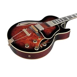 Ibanez AG95QA Dark Brown Sunburst