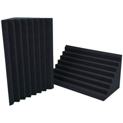 Keyhelm Bass Trap Scanalato H100 D30 Grigio Antracite