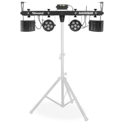 BeamZ ShowBar 2xPAR 6x6in 2xDerby, Laser