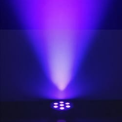 Shehds Silent Slim Par LED Flat 7X12W 18W RGBWA