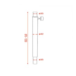 Showgear Tubo Distanziatore Mammoth