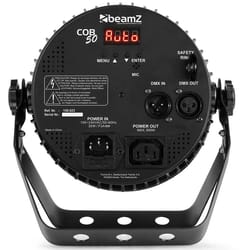 BeamZ COB50 5in1 RGBWA PAR Light DMX