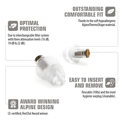 Alpine Set Earplug Partyplug MKII