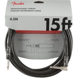 Fender Professional Series Instruments Cable 4,5m Black