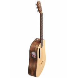 Lava Music Me 4 Spruce 41" Airflow Bag Woodgrain Brown