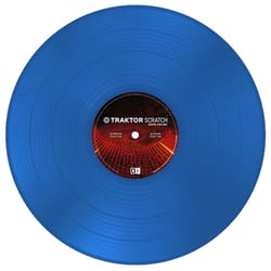 Native Instruments Traktor Scratch Control Vinyl MKII Blue