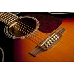 Takamine GJ72CE-12BSB Brown Sunburst