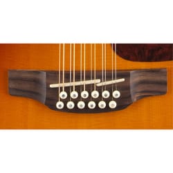 Takamine GJ72CE-12BSB Brown Sunburst