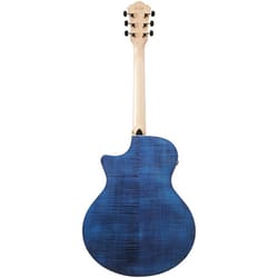Ibanez AE390-NTA Natural High Gloss Top, Aqua Blue High Gloss Back And Sides