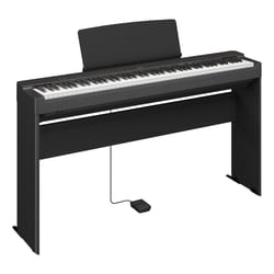 Yamaha P-225 Black con Supporto L200 + Pedaliera LP1 Bundle