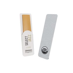 D'Addario Organic Select Jazz Filed Sax Alto 3 Medium